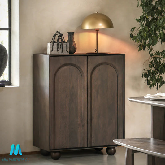Classic retro double door cabinet
