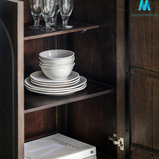 Classic retro double door cabinet